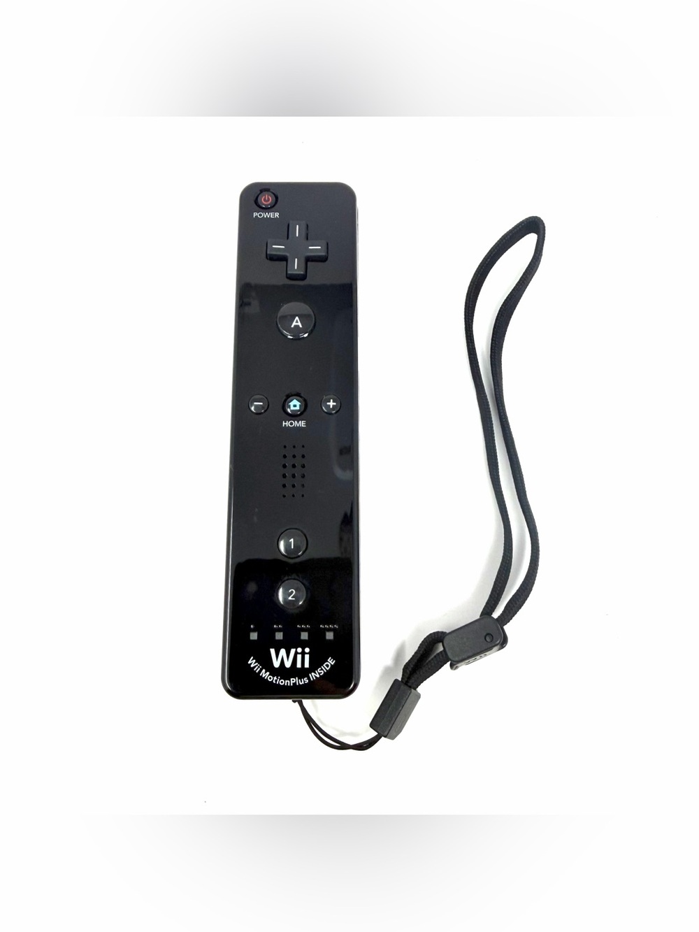 Nintendo Wii / Wii U Remote Controller MotionPlus RVL-036 OEM Tested Black EUC